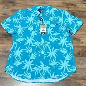 Chubbies short sleeve button up shirt size large